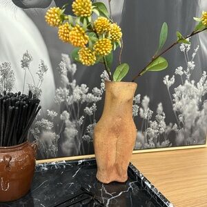 Vintage Torso Ceramic Vase